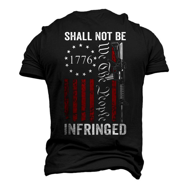 We The People Shall Not Be Infringed - Ar15 Pro Gun Rights Men's 3D T-shirt Back Print
