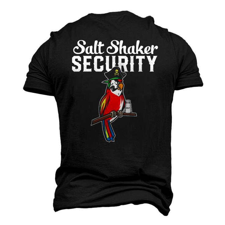 Pirate Parrot I Salt Shaker Security Men's 3D T-Shirt Back Print