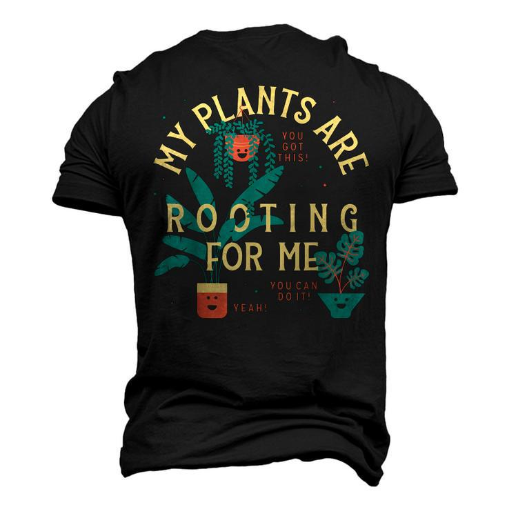 My Plants Are Rooting For Me Plant Men's 3D T-Shirt Back Print
