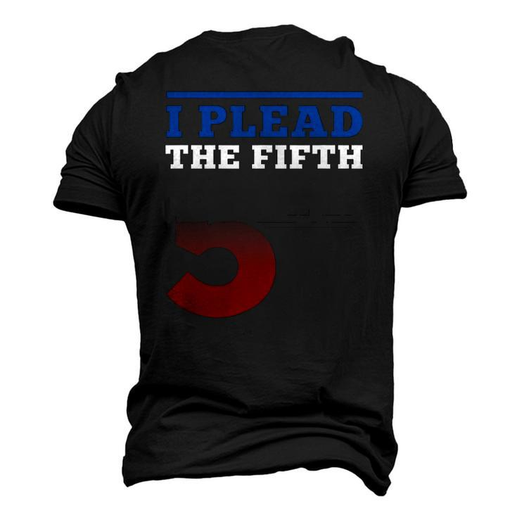 I Plead Fifth 5Th Amendment Constitution Rights Print Men's 3D T-Shirt Back Print