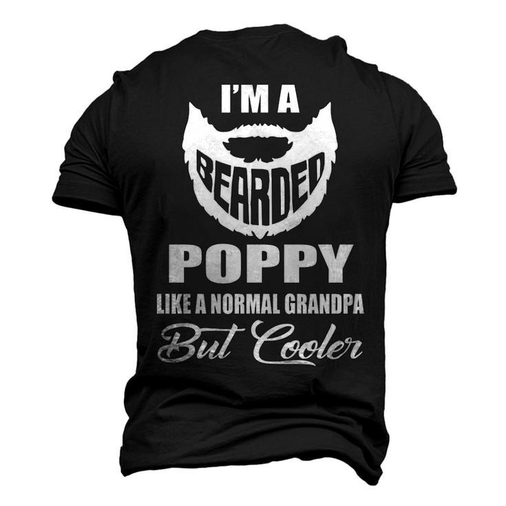 Poppy Grandpa Bearded Poppy Cooler Men's 3D T-shirt Back Print