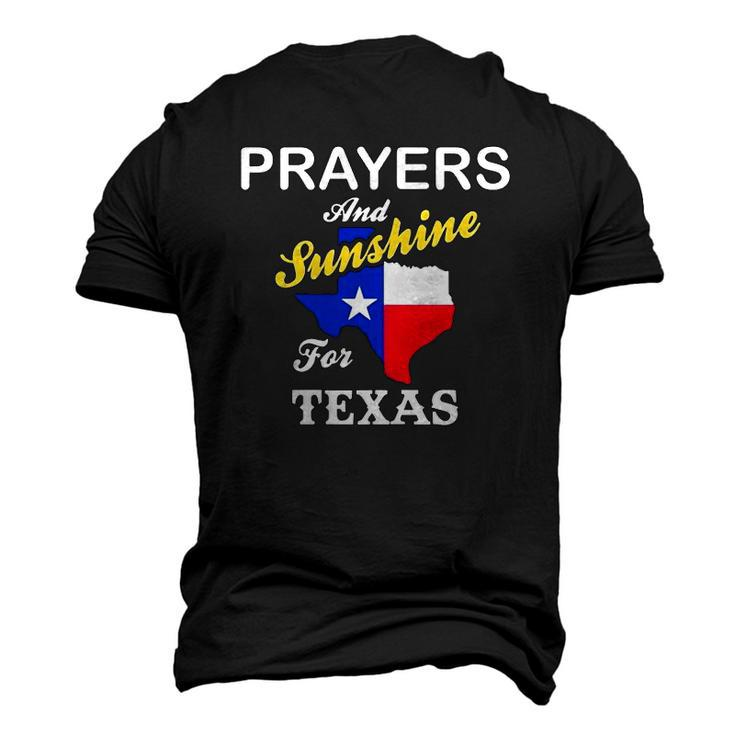 Prayers And Sunshine For Texas Pray For Uvalde Men's 3D T-Shirt Back Print