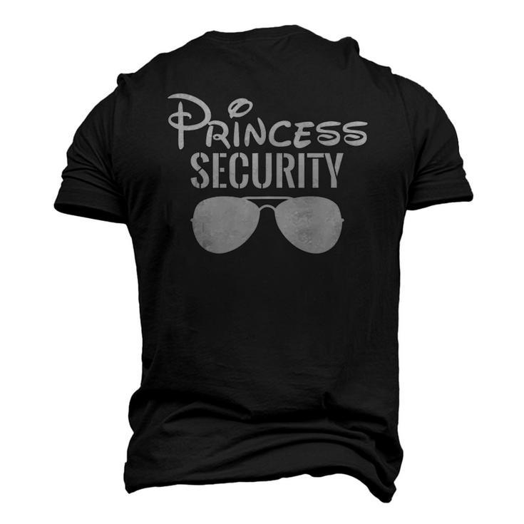 Princess Security Perfect For Dad Men's 3D T-Shirt Back Print