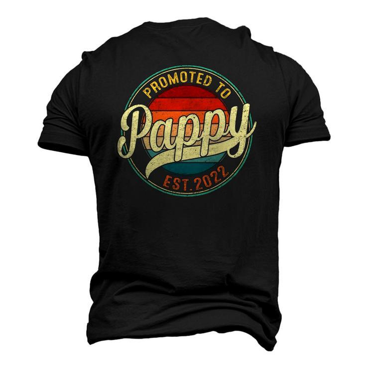 Promoted To Pappy Est 2022 Soon To Be Pregnancy Announce Men's 3D T-Shirt Back Print