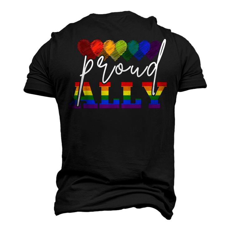 Proud Ally Ill Be There For You Lgbt Men's 3D T-Shirt Back Print