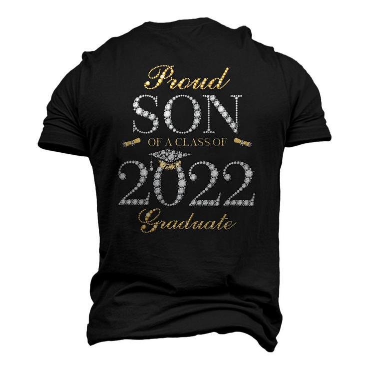 Proud Son Of A Class Of 2022 Graduate Men's 3D T-Shirt Back Print
