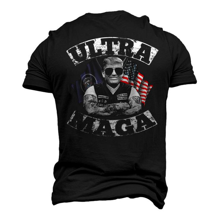 Proud Ultra Maga V7 Men's 3D Print Graphic Crewneck Short Sleeve T-shirt