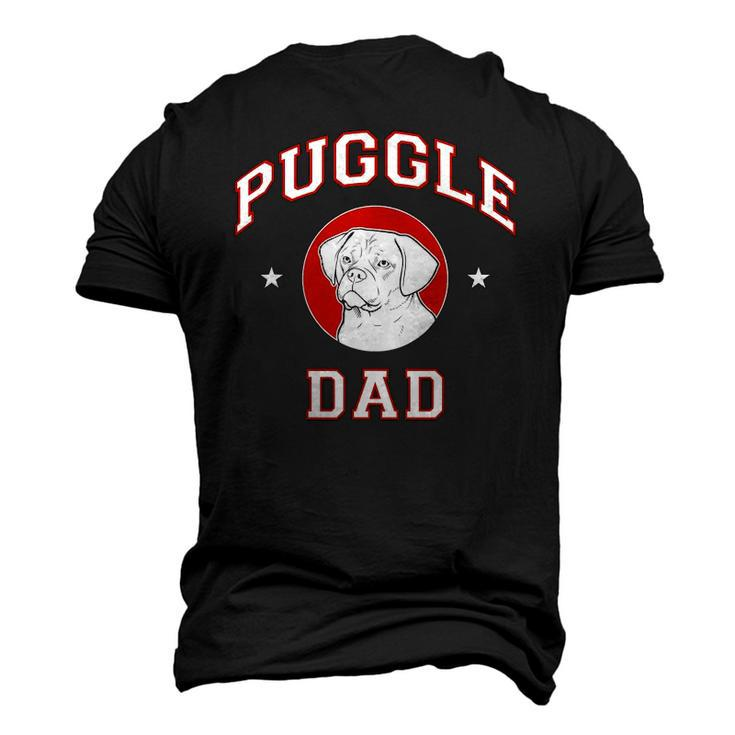 Puggle Dad Puggle Owner Men's 3D T-Shirt Back Print
