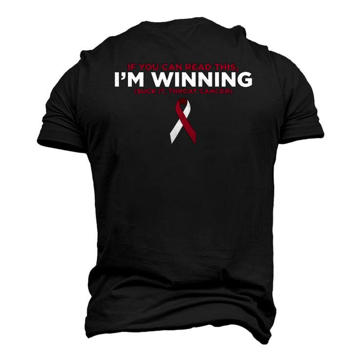 If You Can Read This Im Winning Suck It Throat Cancer Men's 3D T-Shirt Back Print