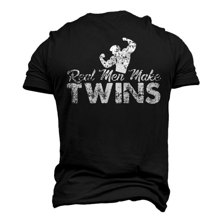Real Men Make Twins Men's 3D Print Graphic Crewneck Short Sleeve T-shirt