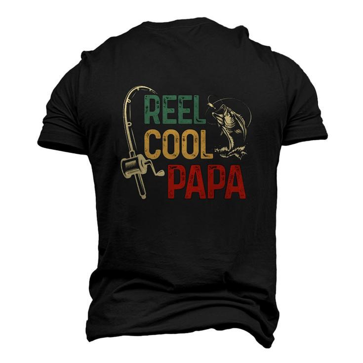 Reel Cool Reel Cool Papa Men's 3D T-Shirt Back Print