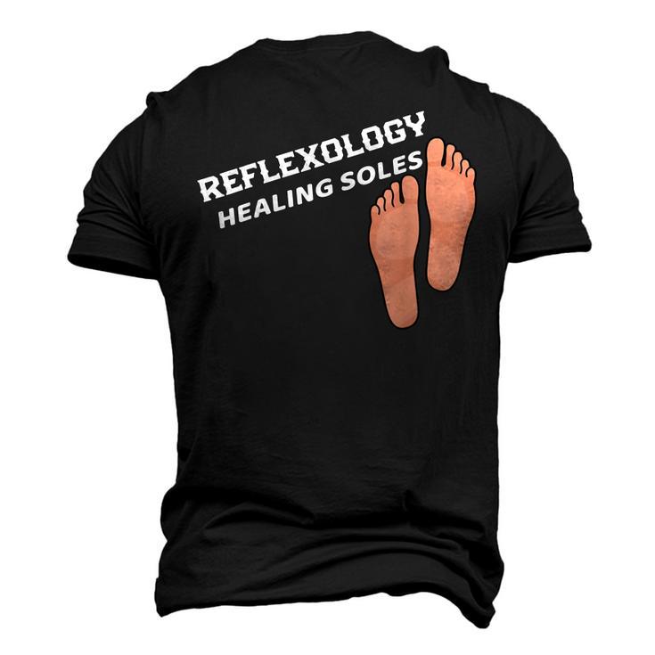 Reflexology Massage Therapist  Reflexology Healing Soles Men's 3D Print Graphic Crewneck Short Sleeve T-shirt