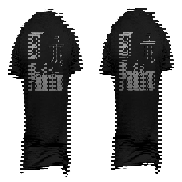 Regalo Para Padrinos De Bautizo Camiseta Graciosa Men's 3D T-Shirt Back Print