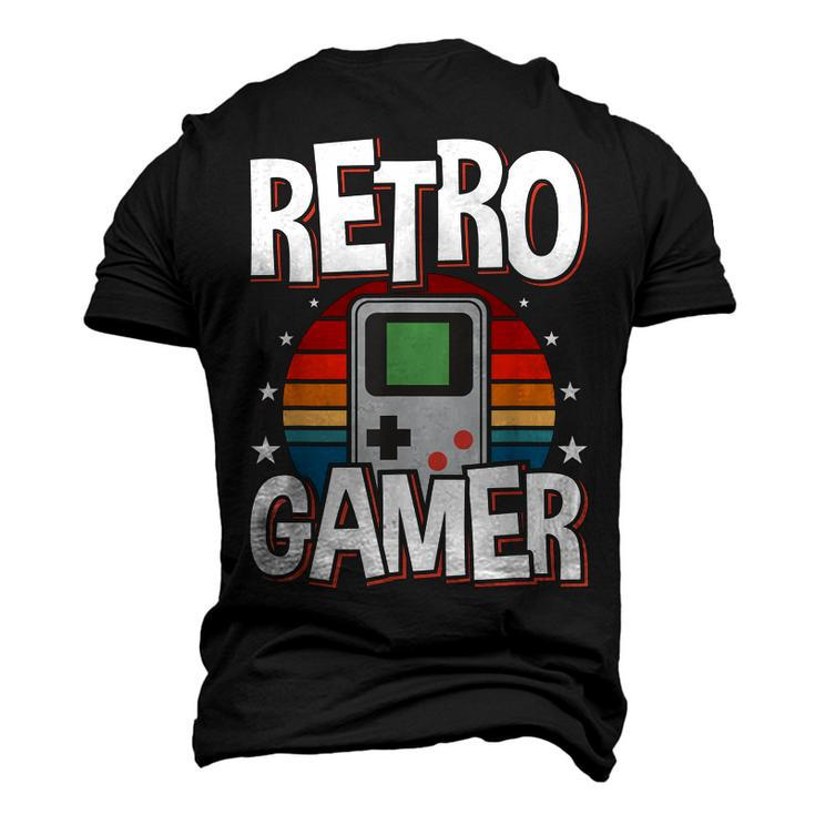 Retro Gaming Video Gamer Gaming Men's 3D T-shirt Back Print