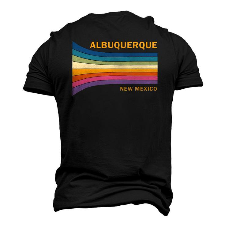 Retro Vintage 70S Albuquerque New Mexico Men's 3D T-Shirt Back Print