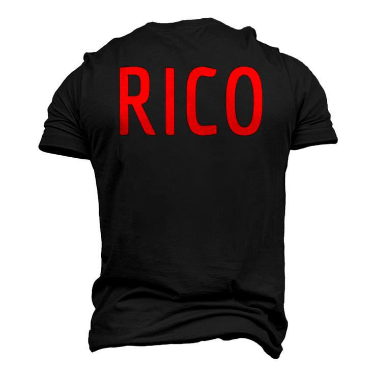 Rico Puerto Rico Three Part Combo Part 3 Puerto Rican Pride Men's 3D T-Shirt Back Print