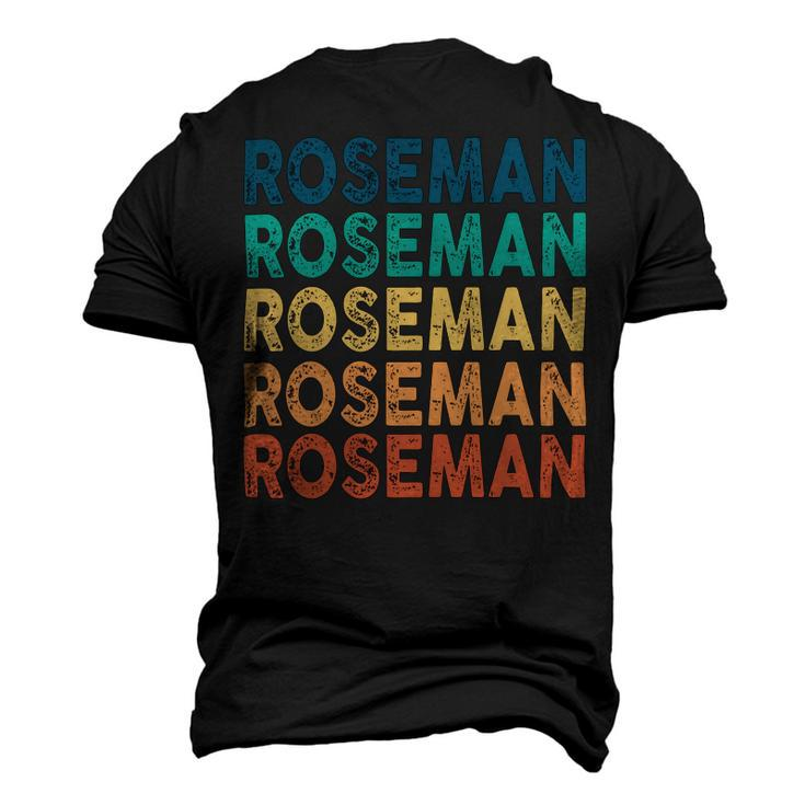 Roseman Name Shirt Roseman Family Name V2 Men's 3D Print Graphic Crewneck Short Sleeve T-shirt
