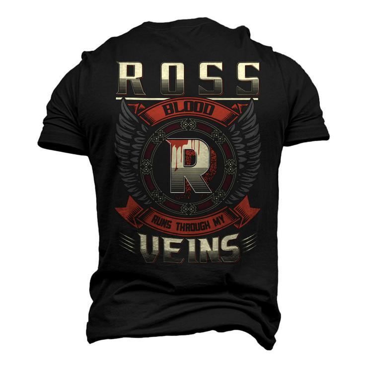 Ross Blood Run Through My Veins Name V2 Men's 3D T-shirt Back Print