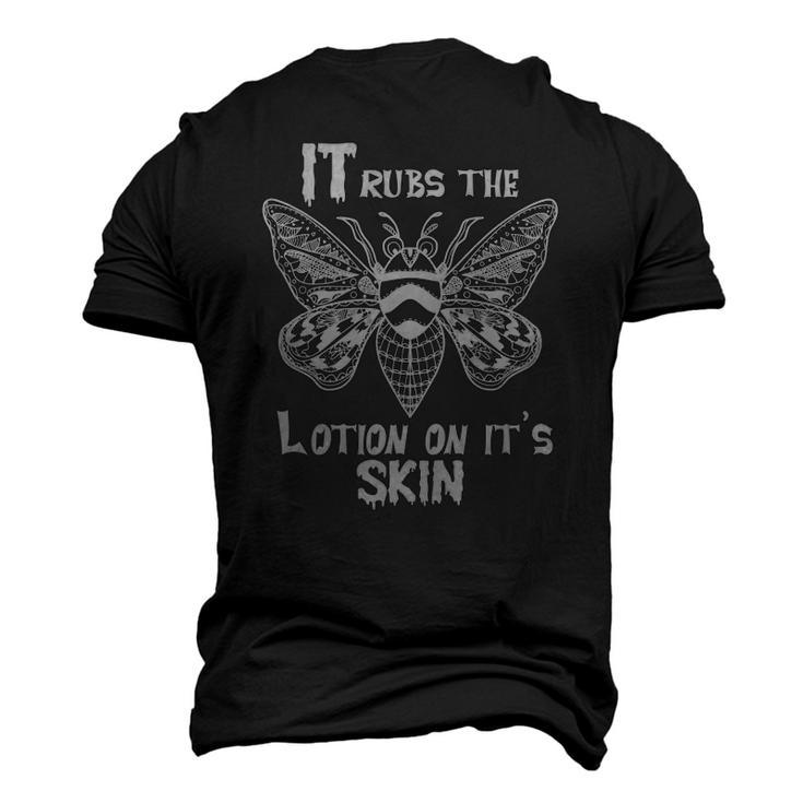 It Rubs The Lotion On Its Skins Men's 3D T-Shirt Back Print