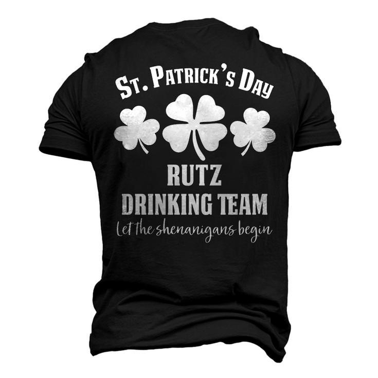 Rutz Name Drinking Team Rutz Let The Shenanigans Begin Men's 3D T-shirt Back Print