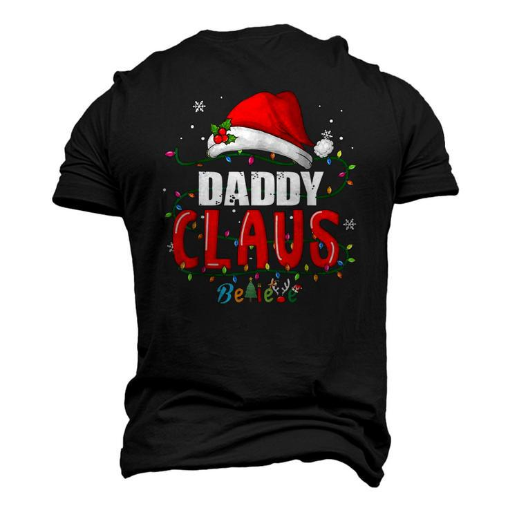 Santa Daddy Claus Christmas Matching Men's 3D T-Shirt Back Print
