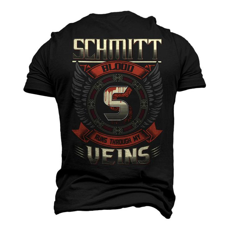 Schmitt Blood Run Through My Veins Name V3 Men's 3D T-shirt Back Print