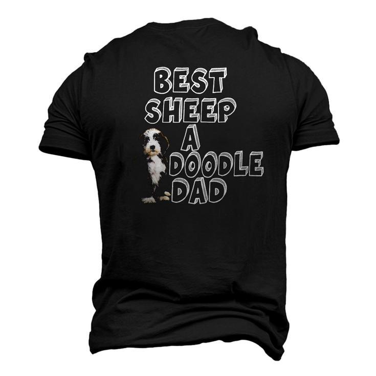 Sheepadoodle Dad Sheepadoodle Dad Present Men's 3D T-Shirt Back Print
