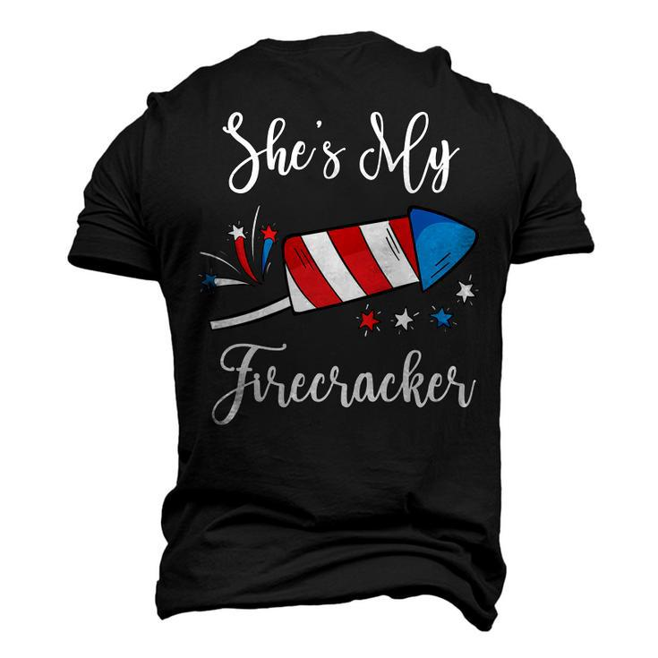 Mens Shes My Firecracker 4Th Of July For Men Men's 3D T-shirt Back Print