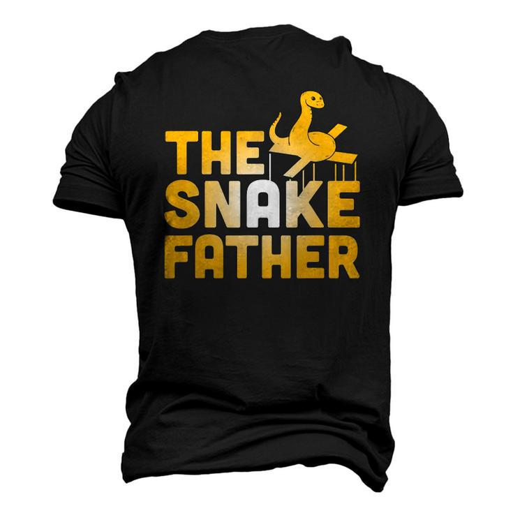 The Snake Father Reptile Owner Men's 3D T-Shirt Back Print