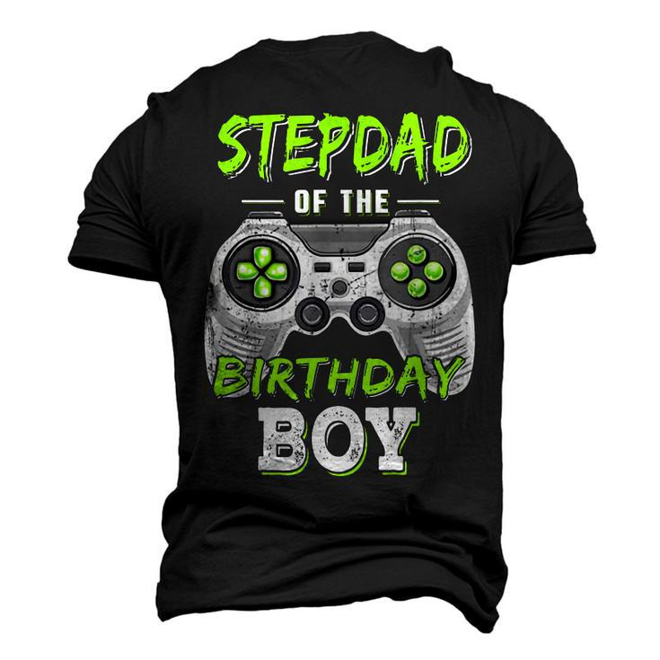 Stepdad Of The Birthday Boy Game Men's 3D T-shirt Back Print