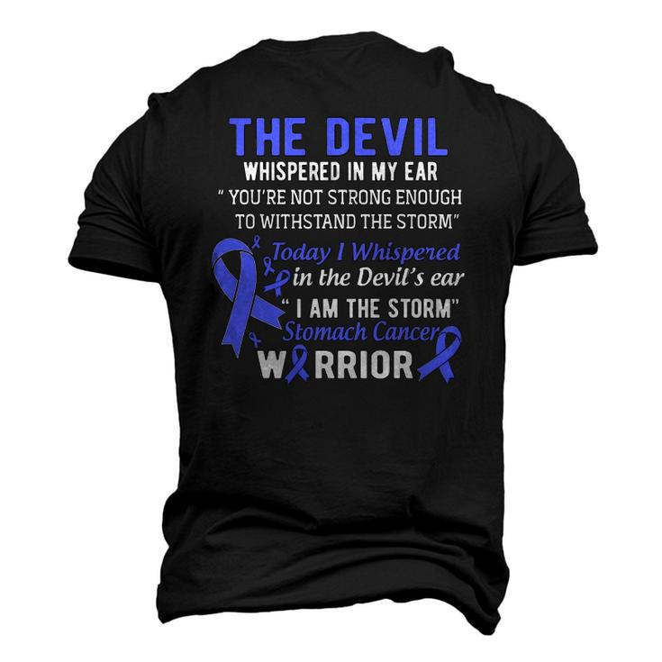 I Am The Storm Stomach Cancer Warrior Men's 3D T-Shirt Back Print