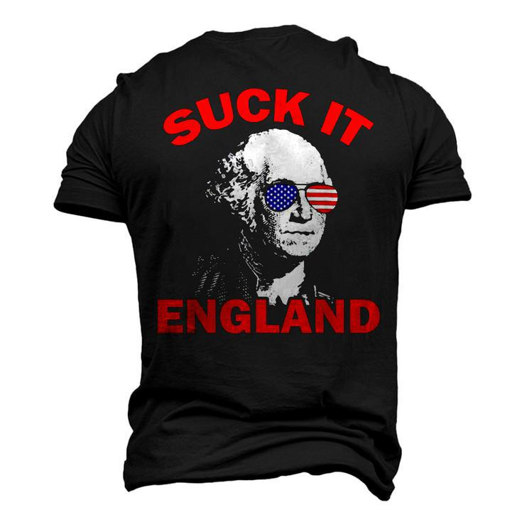 Suck It England 4Th Of July Patriotic Men's 3D T-shirt Back Print