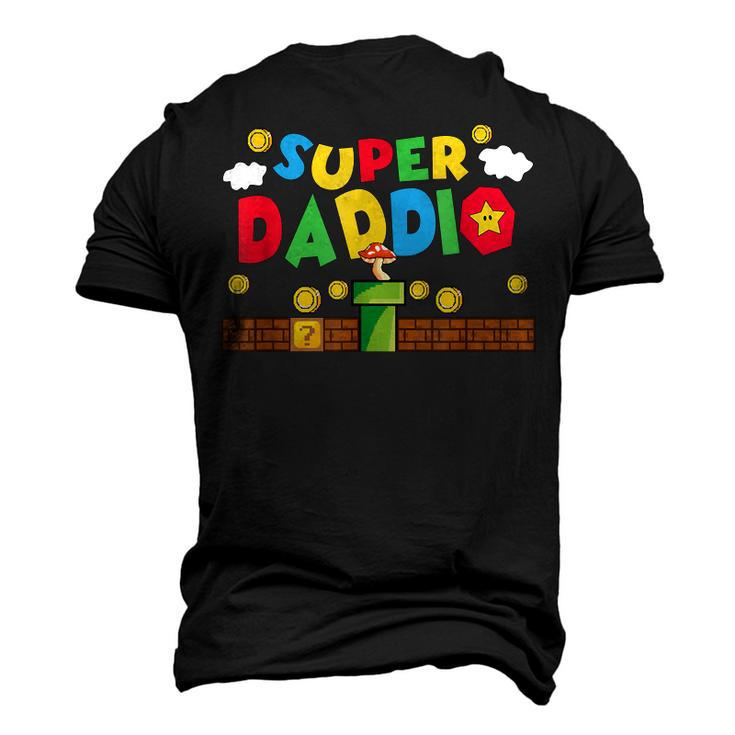 Super Daddio Gamer Daddy Men's 3D T-Shirt Back Print