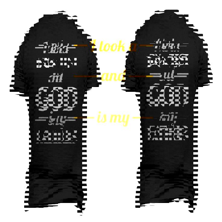 Test Christian Church Deacon Men's 3D T-Shirt Back Print