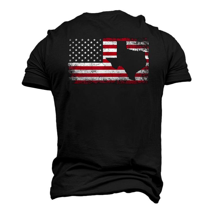 Texas 4Th Of July American Flag Usa Patriotic Men Women Men's 3D T-Shirt Back Print
