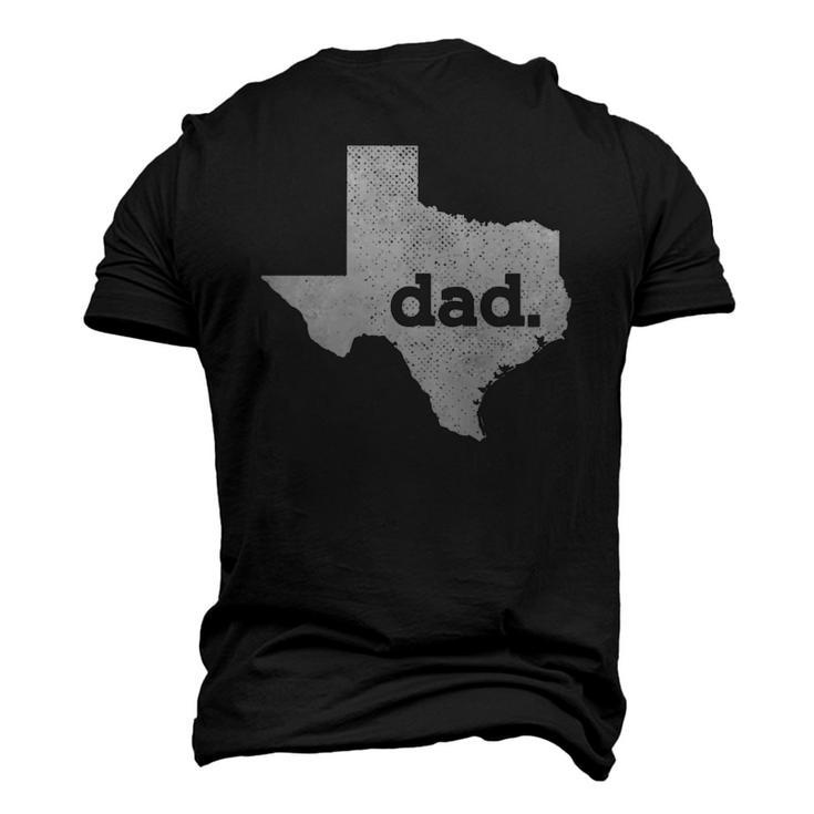 Mens Texas Dad For Proud Texan Men's 3D T-Shirt Back Print
