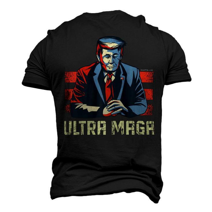 The Great Maga King Trump Ultra Proud Ultramaga   Men's 3D Print Graphic Crewneck Short Sleeve T-shirt