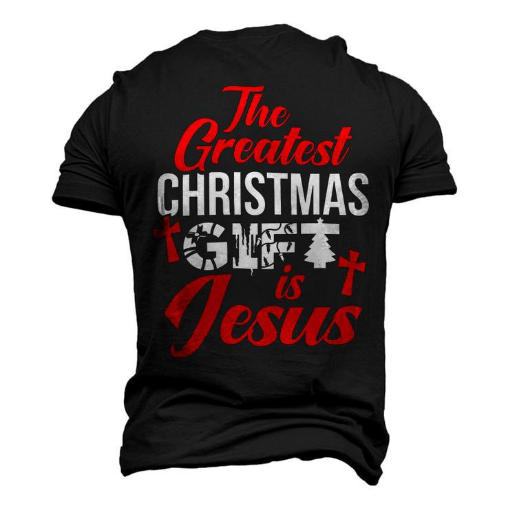 The Greatest Christmas Is Jesus Christmas Xmas A Men's 3D Print Graphic Crewneck Short Sleeve T-shirt