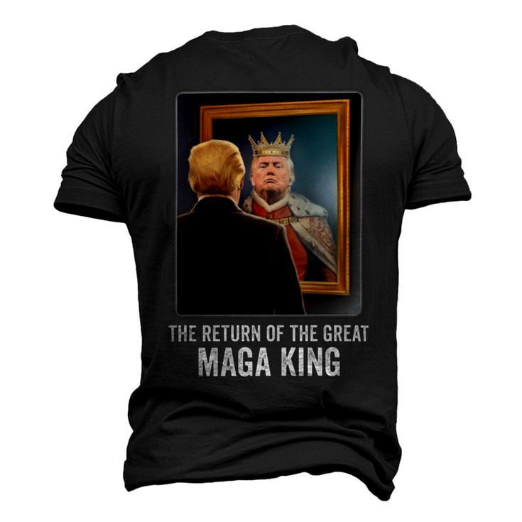 The Return Of The Great Maga King Men's 3D Print Graphic Crewneck Short Sleeve T-shirt