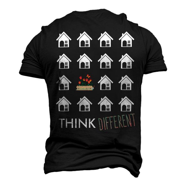 Think Different Build Gardens Not 558 Shirt Men's 3D Print Graphic Crewneck Short Sleeve T-shirt