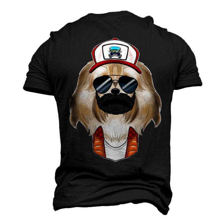Trucker Dog I Truck Driver Havanese Men's 3D Print Graphic Crewneck Short Sleeve T-shirt