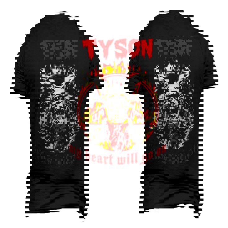 Tyson Name Tyson Name Halloween Men's 3D T-shirt Back Print