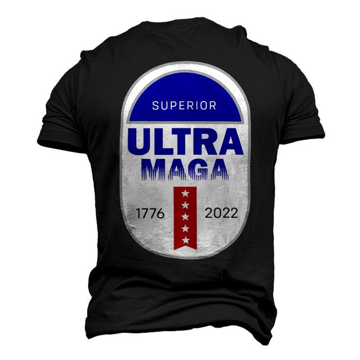 Ultra Maga Funny V2 Men's 3D Print Graphic Crewneck Short Sleeve T-shirt