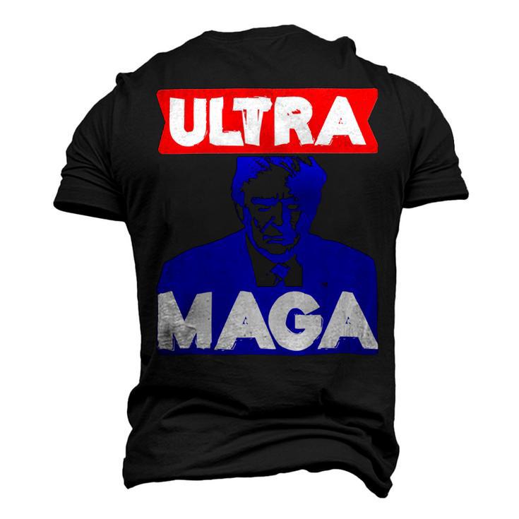 Ultra Maga Gift V3 Men's 3D Print Graphic Crewneck Short Sleeve T-shirt