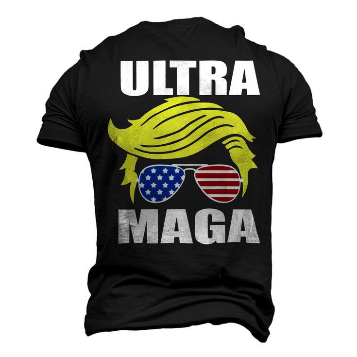 Ultra Maga Joe Biden Pro Trump Gift Men's 3D Print Graphic Crewneck Short Sleeve T-shirt