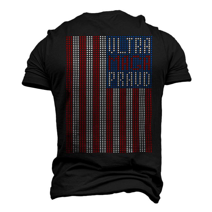 Ultra Maga Proud Patriotic Tshirt Men's 3D Print Graphic Crewneck Short Sleeve T-shirt