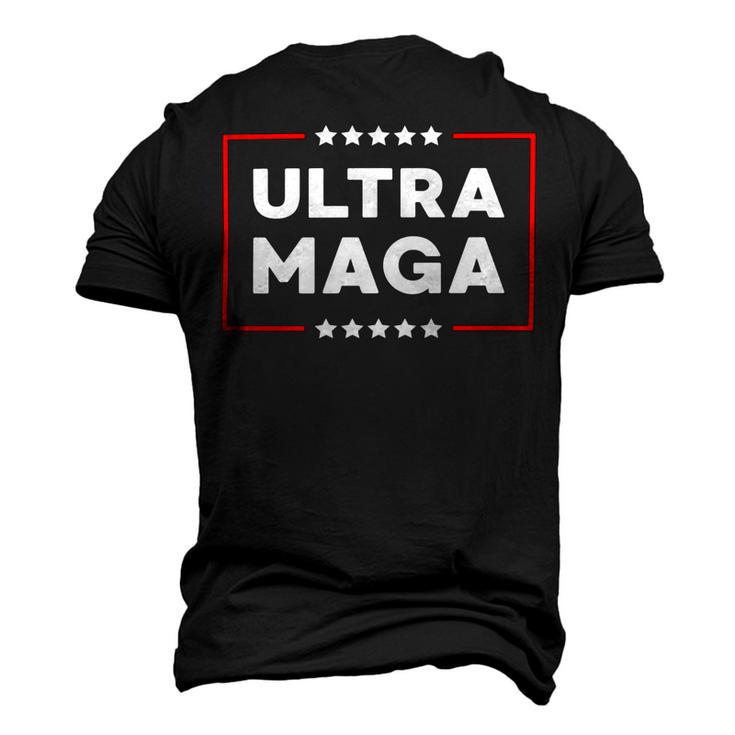 Ultra Maga Trump  V3 Men's 3D Print Graphic Crewneck Short Sleeve T-shirt