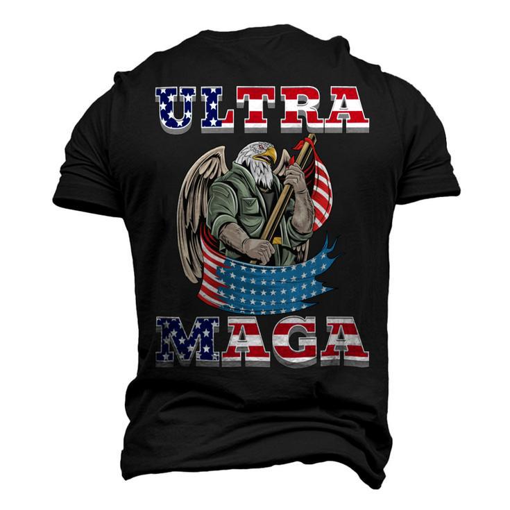 Ultra Maga Tshirts Men's 3D Print Graphic Crewneck Short Sleeve T-shirt