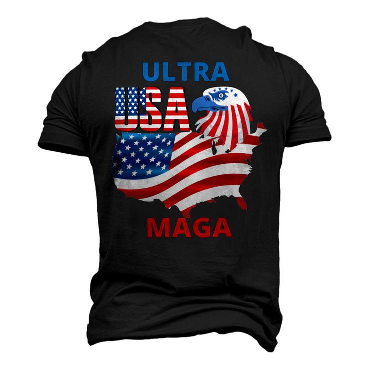 Ultra Maga Ultra Maga Funny Men's 3D Print Graphic Crewneck Short Sleeve T-shirt