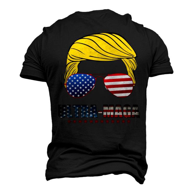 Ultra Maga Usa Maga Make America Great Again Men's 3D Print Graphic Crewneck Short Sleeve T-shirt